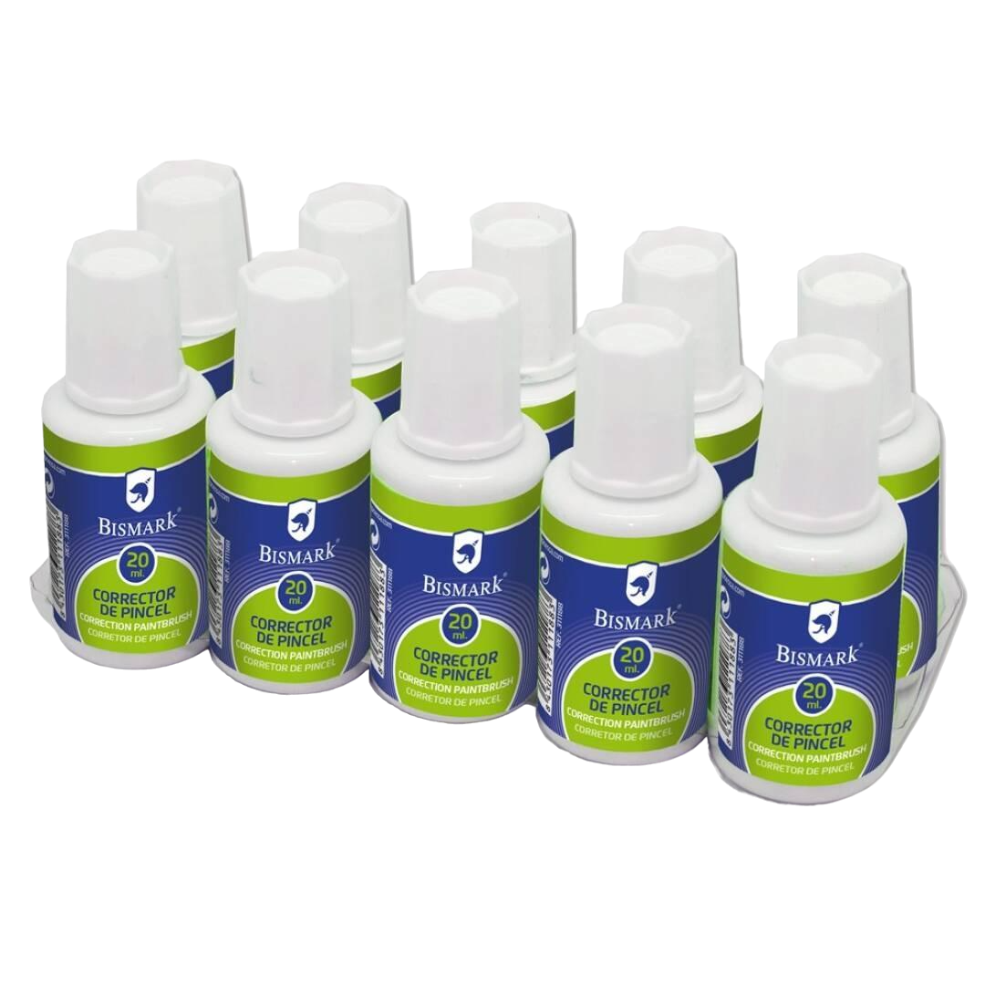BISMARK CORRECTOR LÍQUIDO PINCEL BOTE 20ML